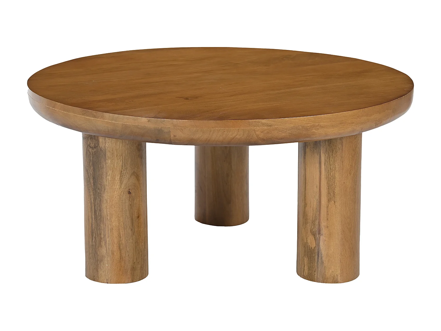 Table basse en bois de manguier - Naturel clair - LASIRA