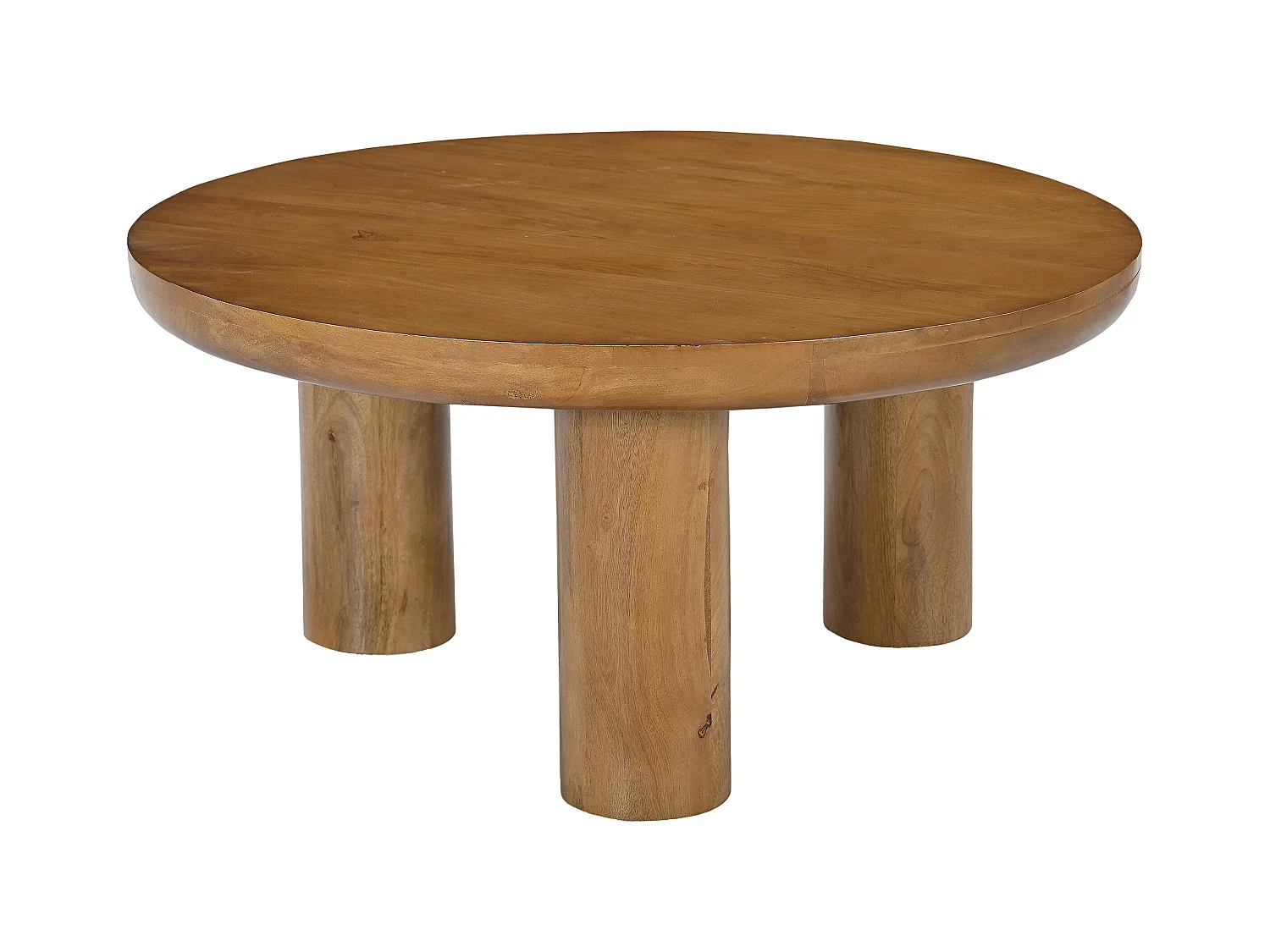 Mesa de centro de madera de mango - Natural claro - LASIRA