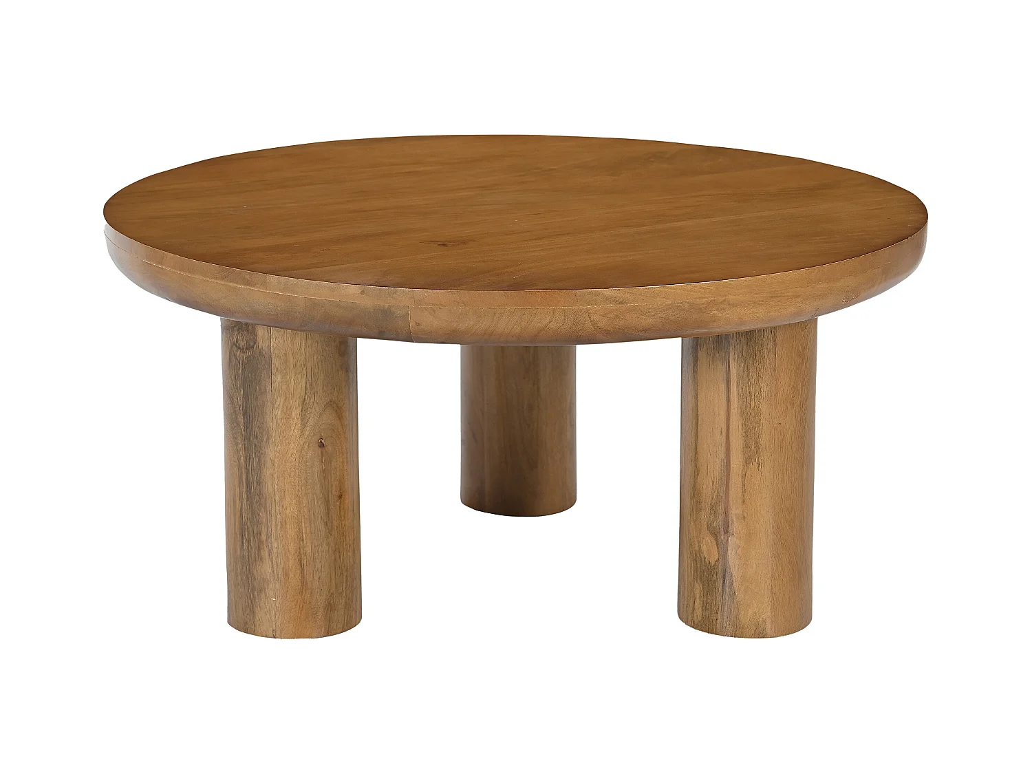 Mesa de centro de madera de mango - Natural claro - LASIRA
