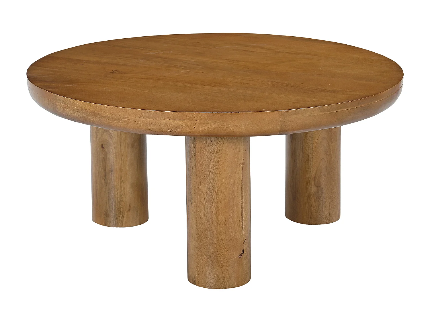 Soffbord av mangoträljas - Ljust natur - LASIRA