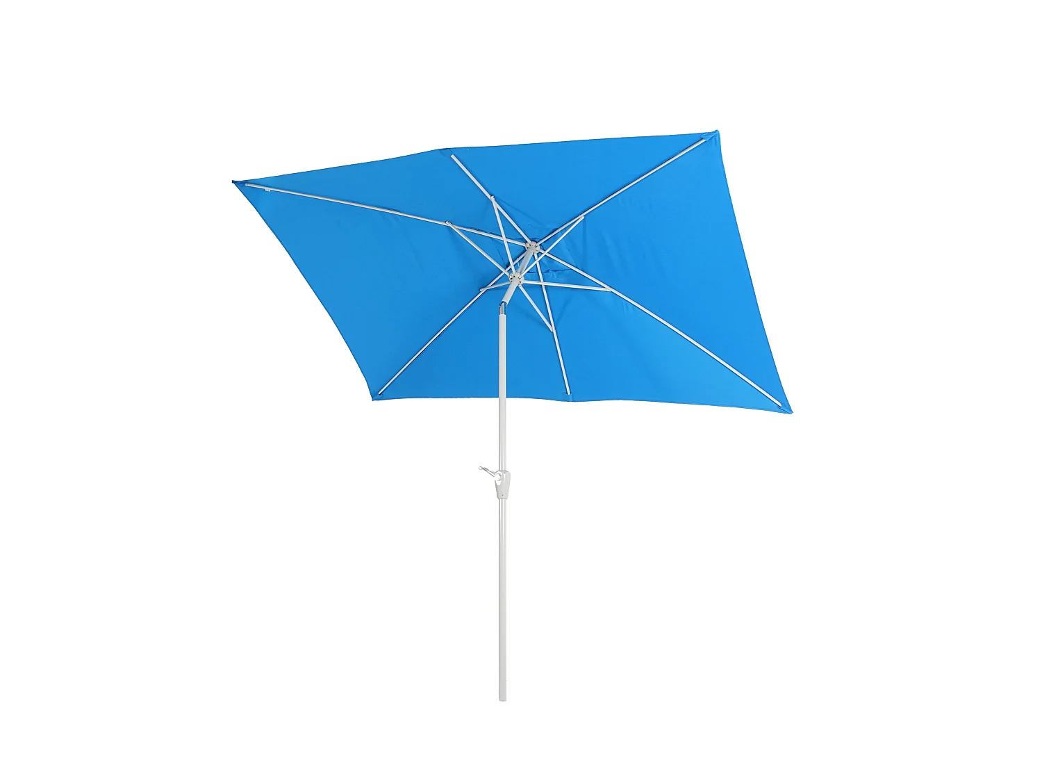 Parasol Castellammare 2x3m inclinable,  bleu