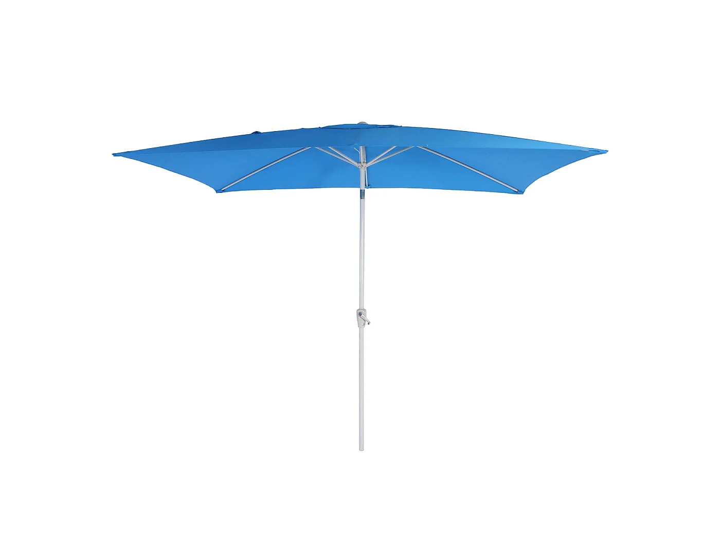 Castellammare kantelbare parasol,  blauw