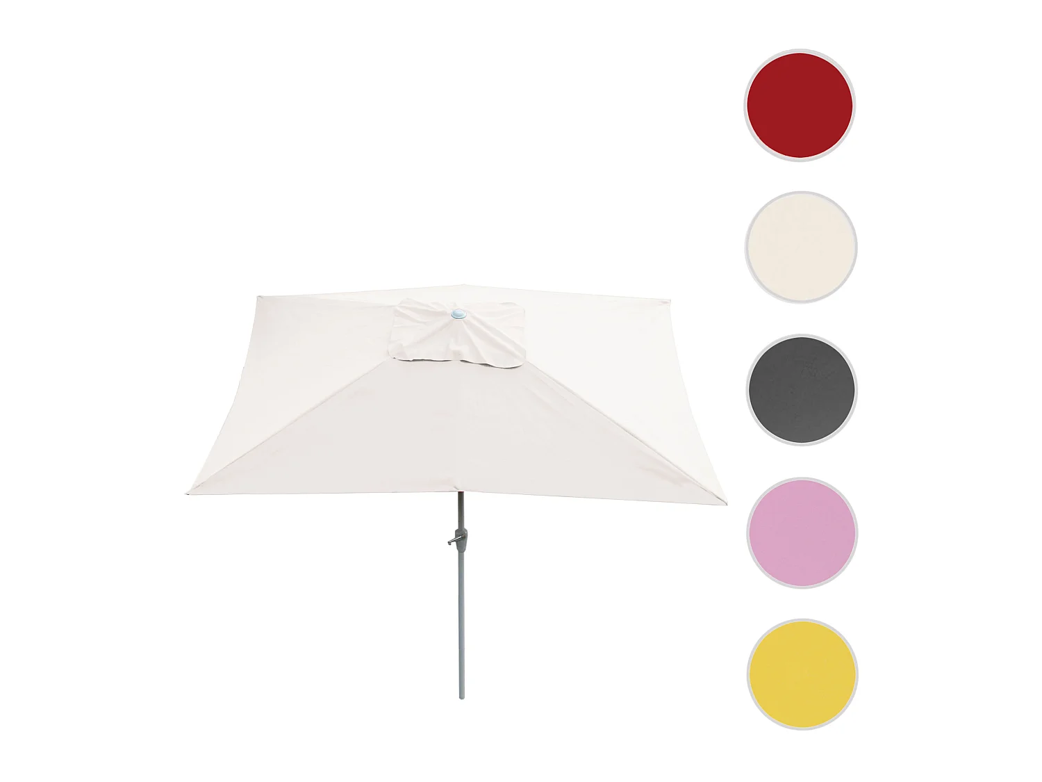 Parasol Castellammare kantelbaar,  crème