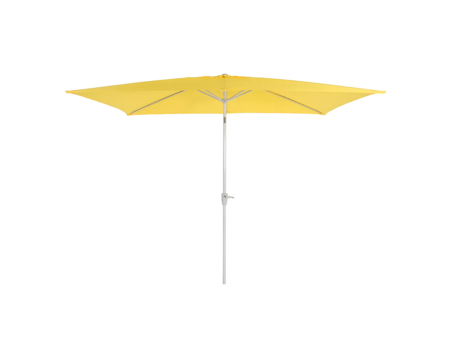 Parasol Castellammare 2x3m inclinable,  jaune