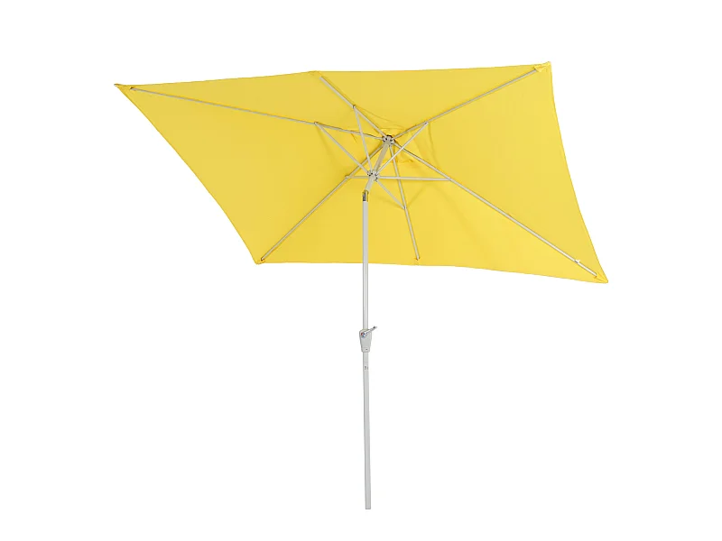 Parasol Castellammare 2x3m inclinable,  jaune