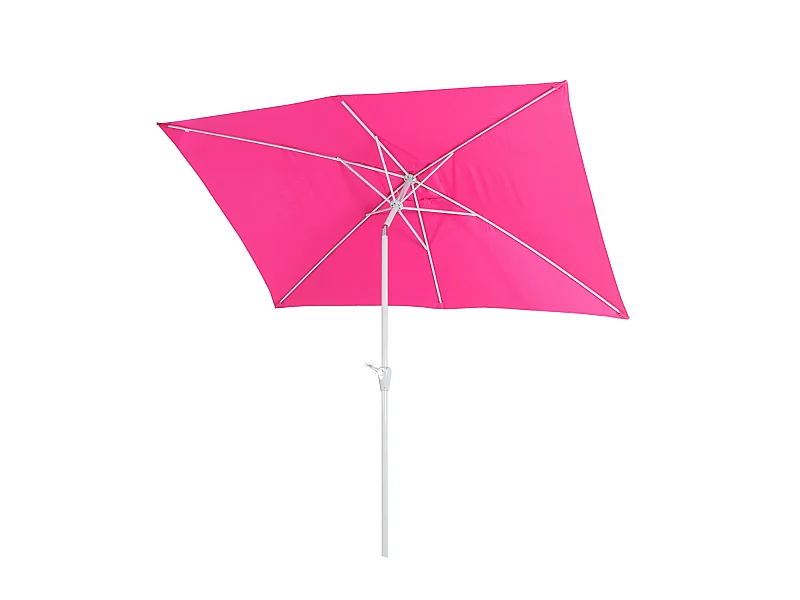 Parasol Castellammare 2x3m inclinable,  rose