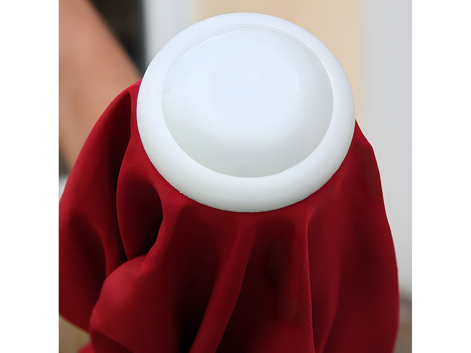 Guarda-sol Castellammare inclinável,  bordô