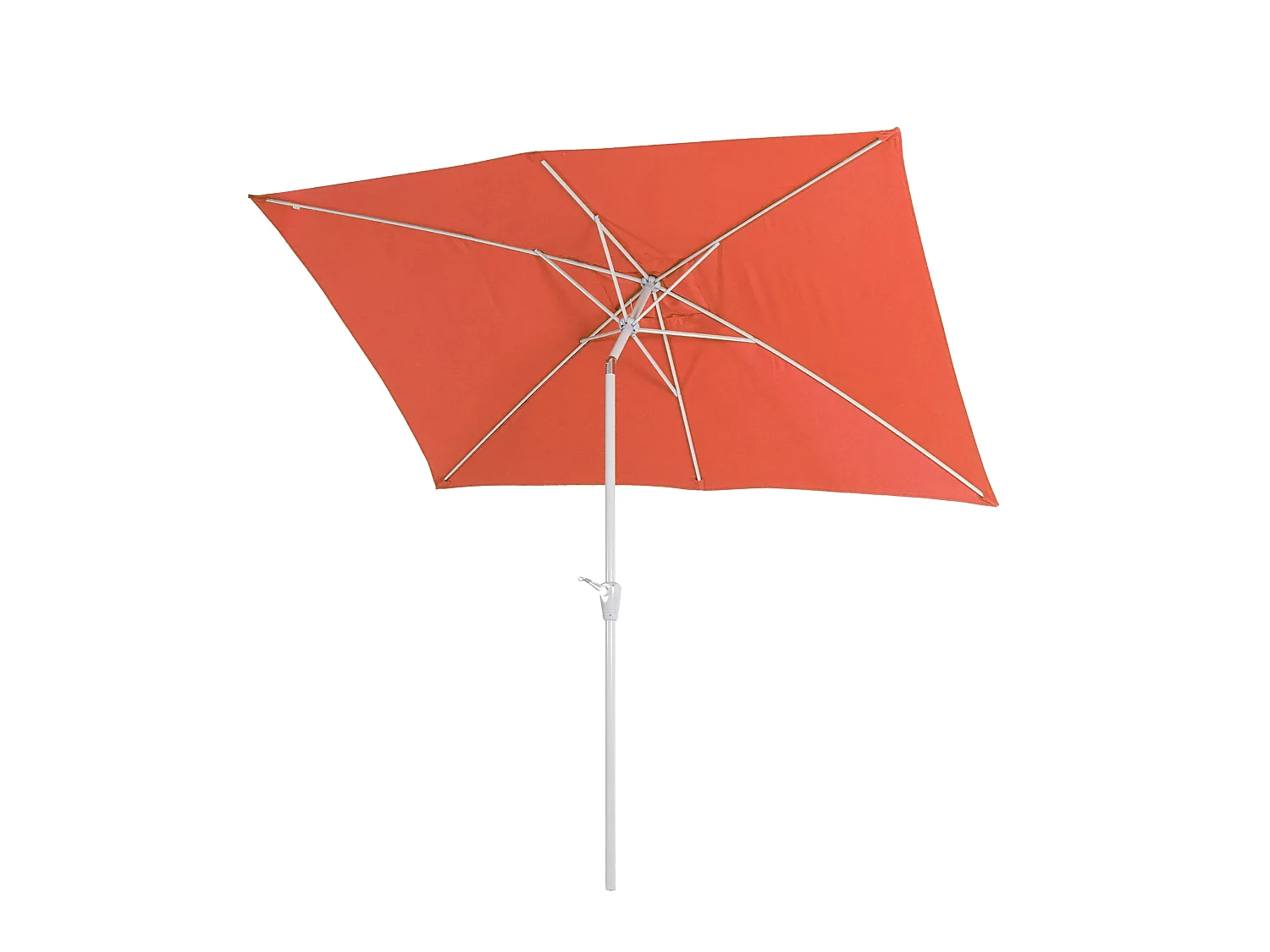 Parasol Castellammare 2x3m inclinable,  terracotta