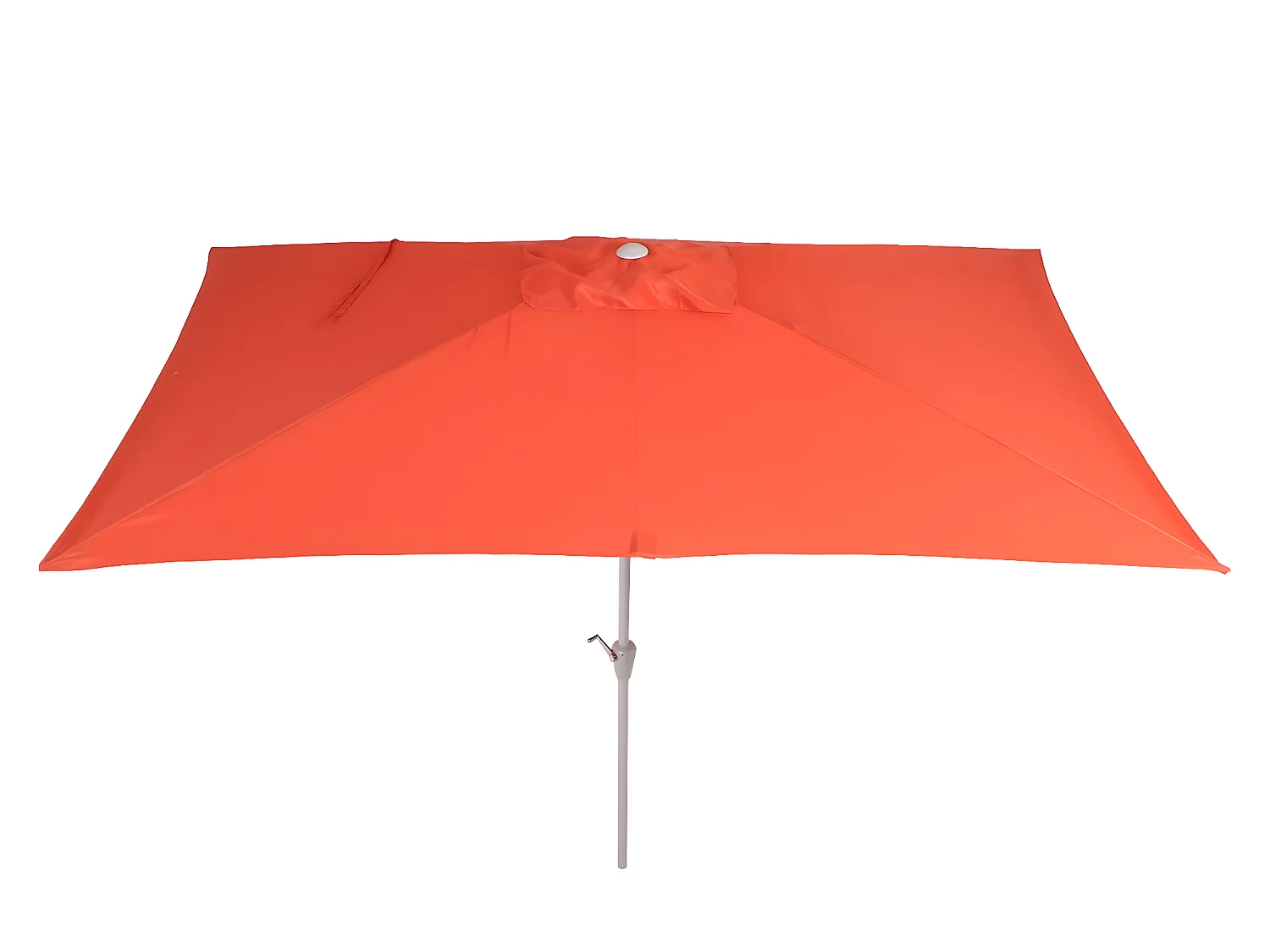 Parasol Castellammare 2x3m inclinable,  terracotta