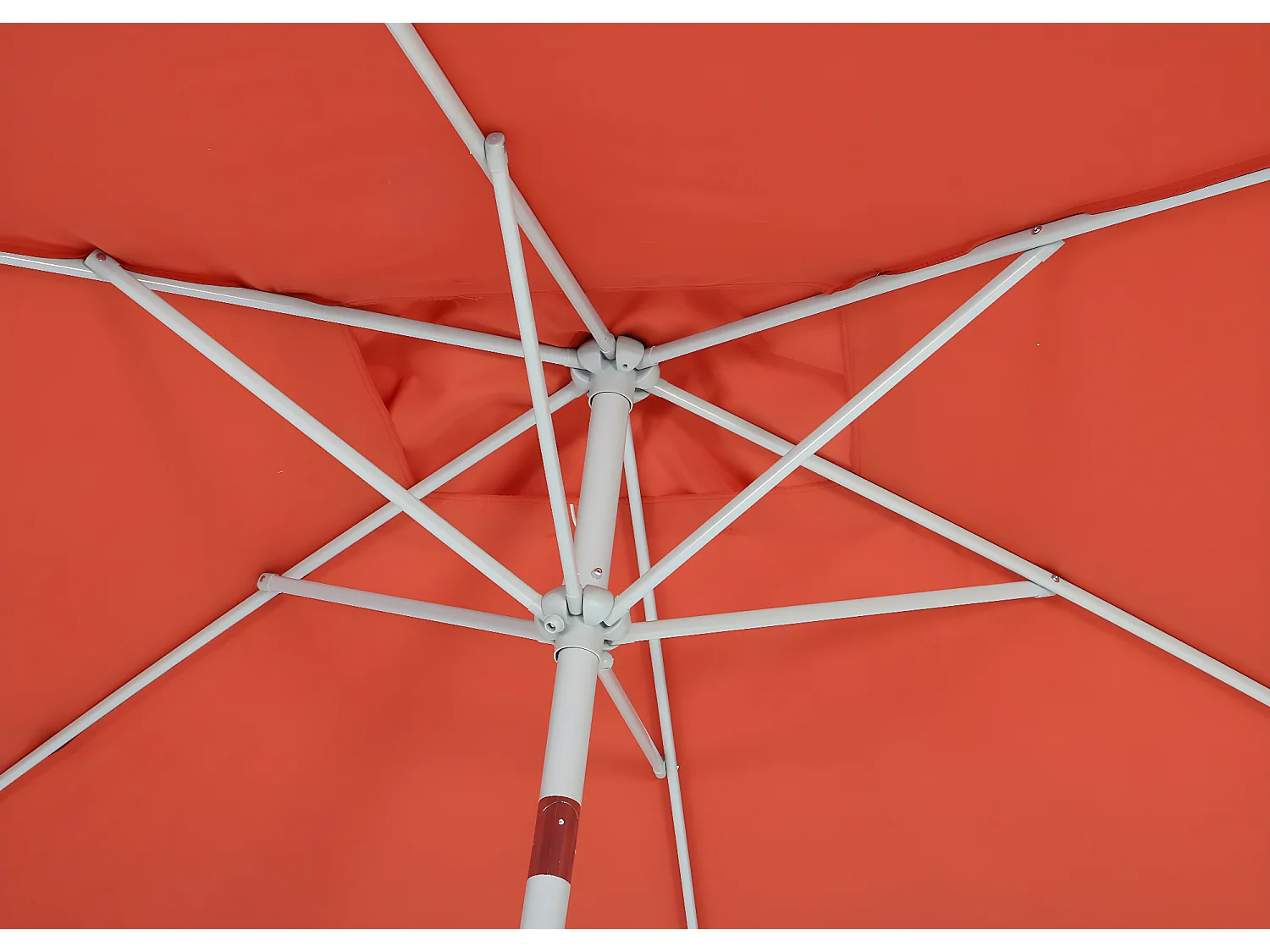 Parasol Castellammare 2x3m inclinable,  terracotta