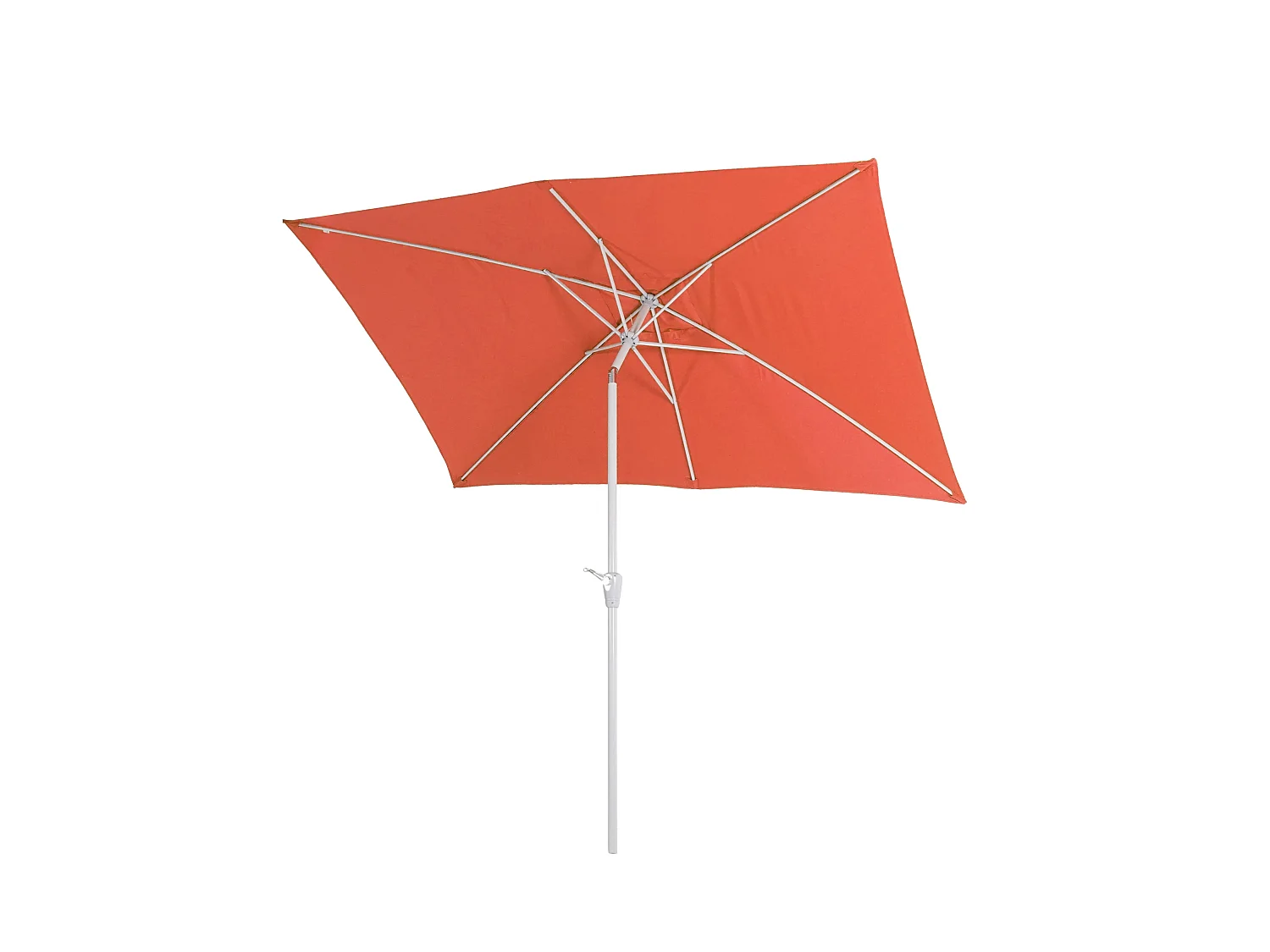 Parasol Castellammare 2x3m inclinable,  terracotta