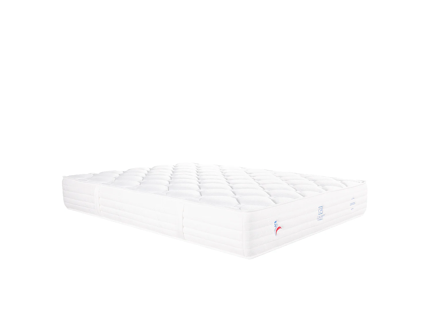 Matelas 140x200 cm, Patriote Mousse, 27cm, mémoire de forme , Soutien ferme + 2 Oreillers