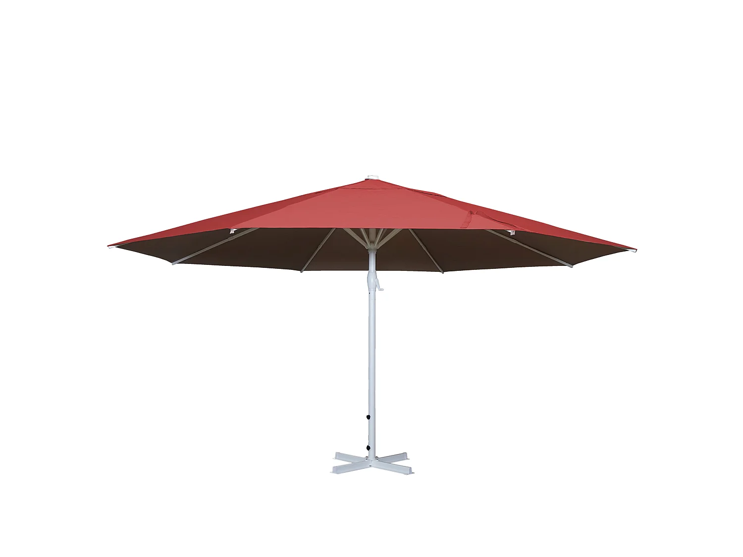 Parasol Carpi,  czerwony bez podstawy