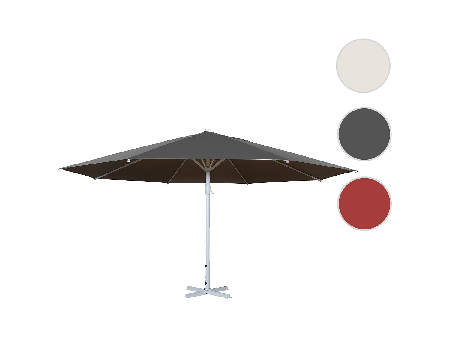 Sombrilla Carpi II,  antracita sin soporte