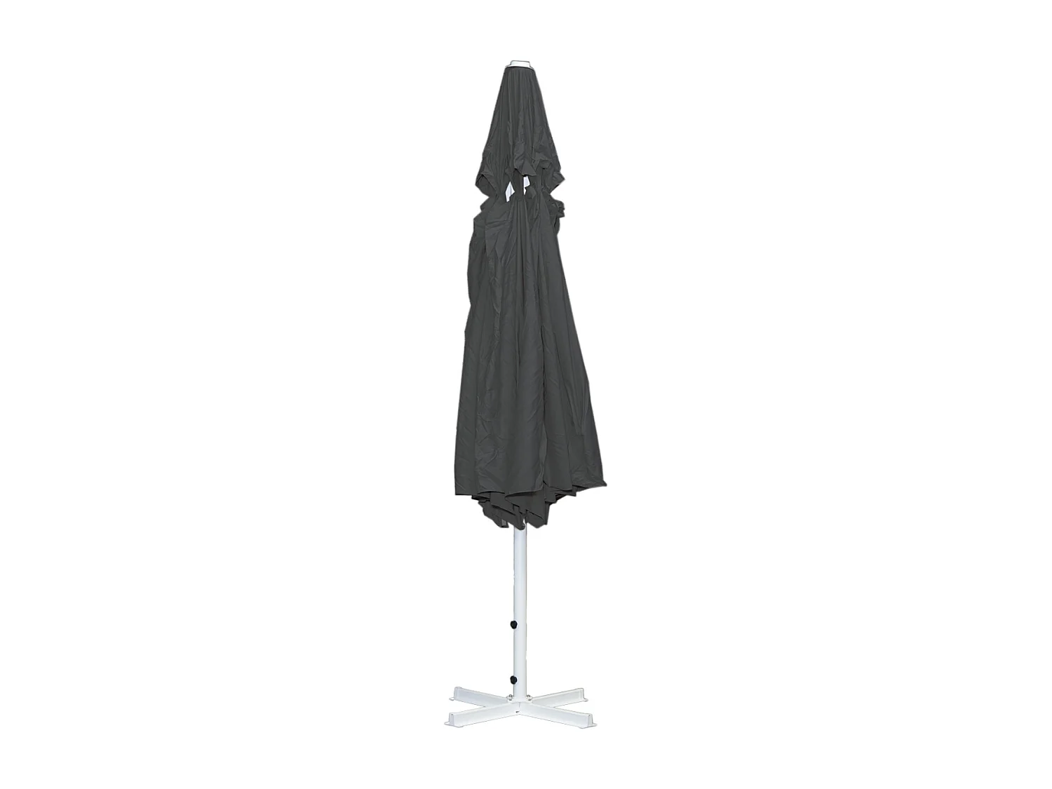Parasol Carpi II, Ø 5m, anthracite sans support