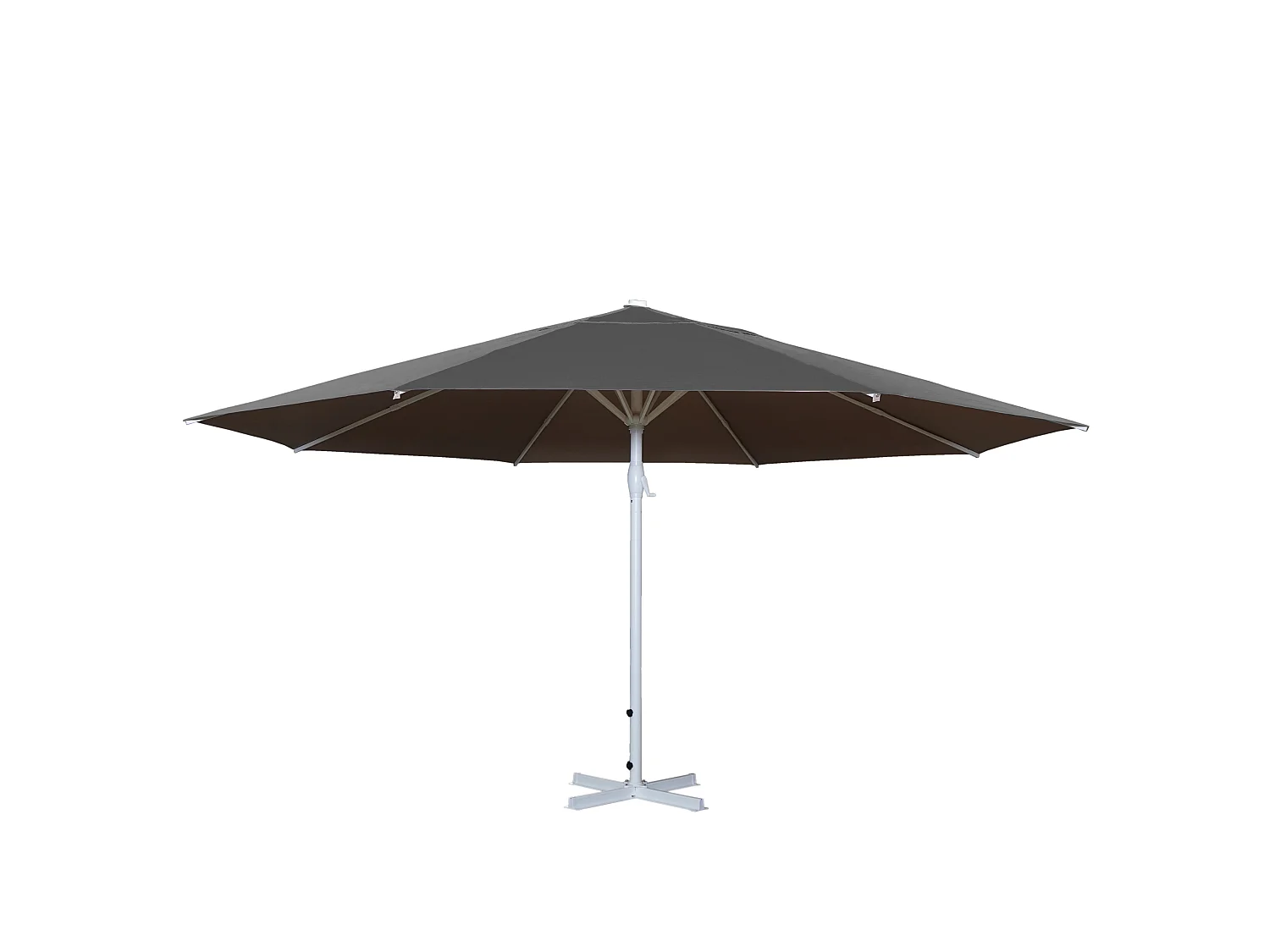 Parasol Carpi,  antracytowy bez podstawy