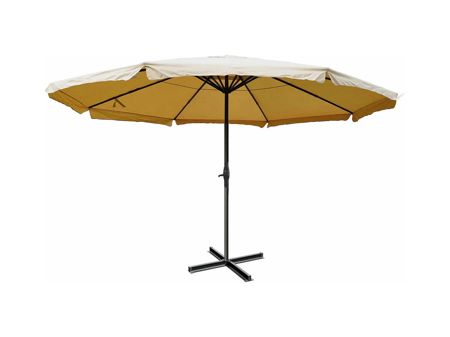 Parasol Carpi Pro Ø5m,  crème
