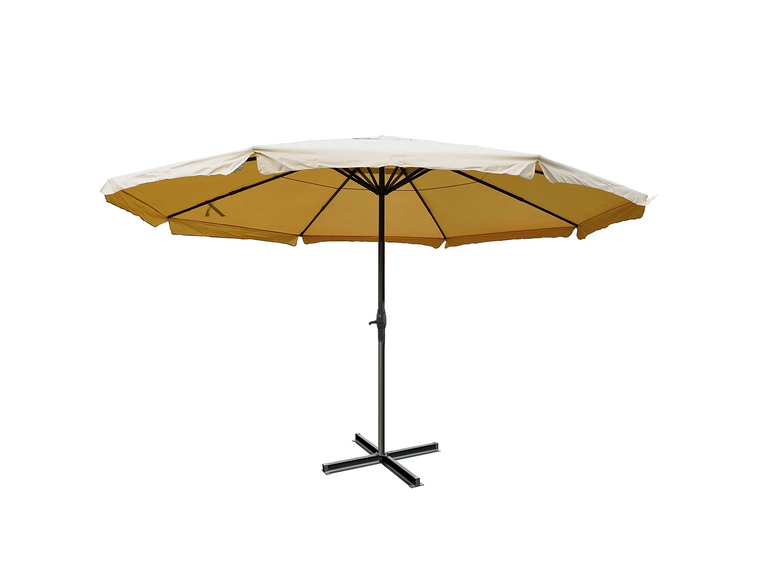 Parasol Carpi Pro,  kremowy bez stojaka