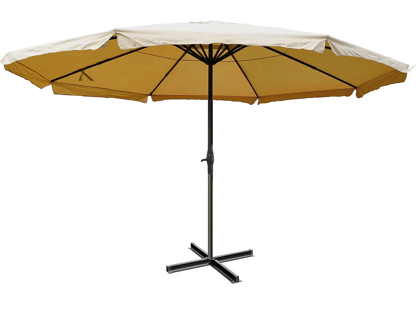 Parasol Carpi Pro,  kremowy bez stojaka