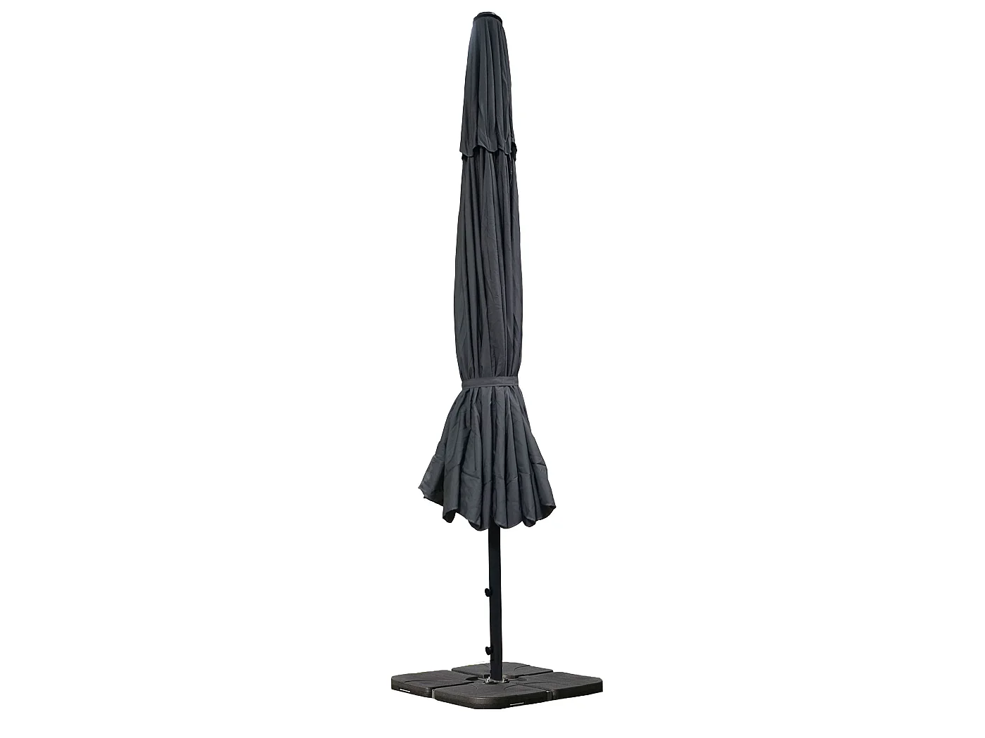 Parasol Carpi Pro,  antracyt ze stojakiem