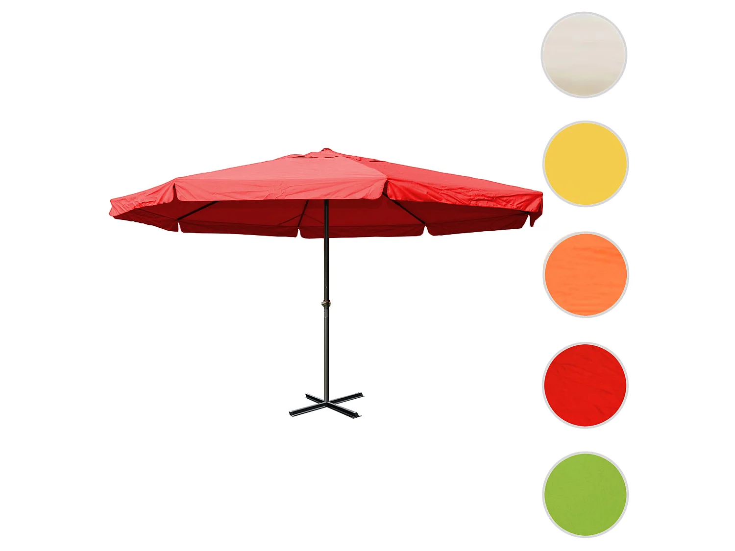 Parasol Carpi Pro,  bordowy bez stojaka