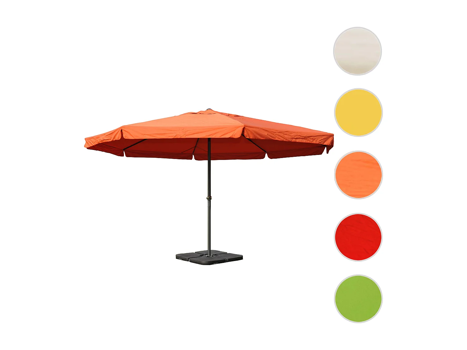 Parasol Carpi Pro,  terakota ze stojakiem
