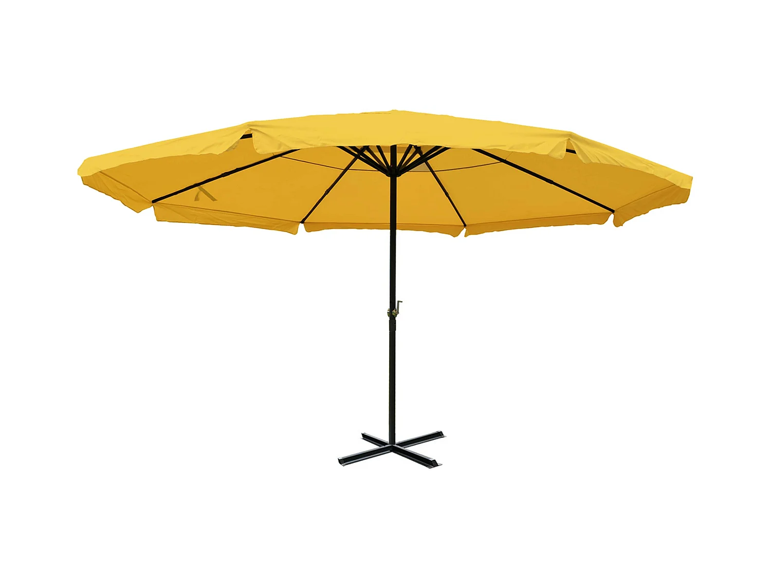 Parasol Carpi Pro,  jaune sans support