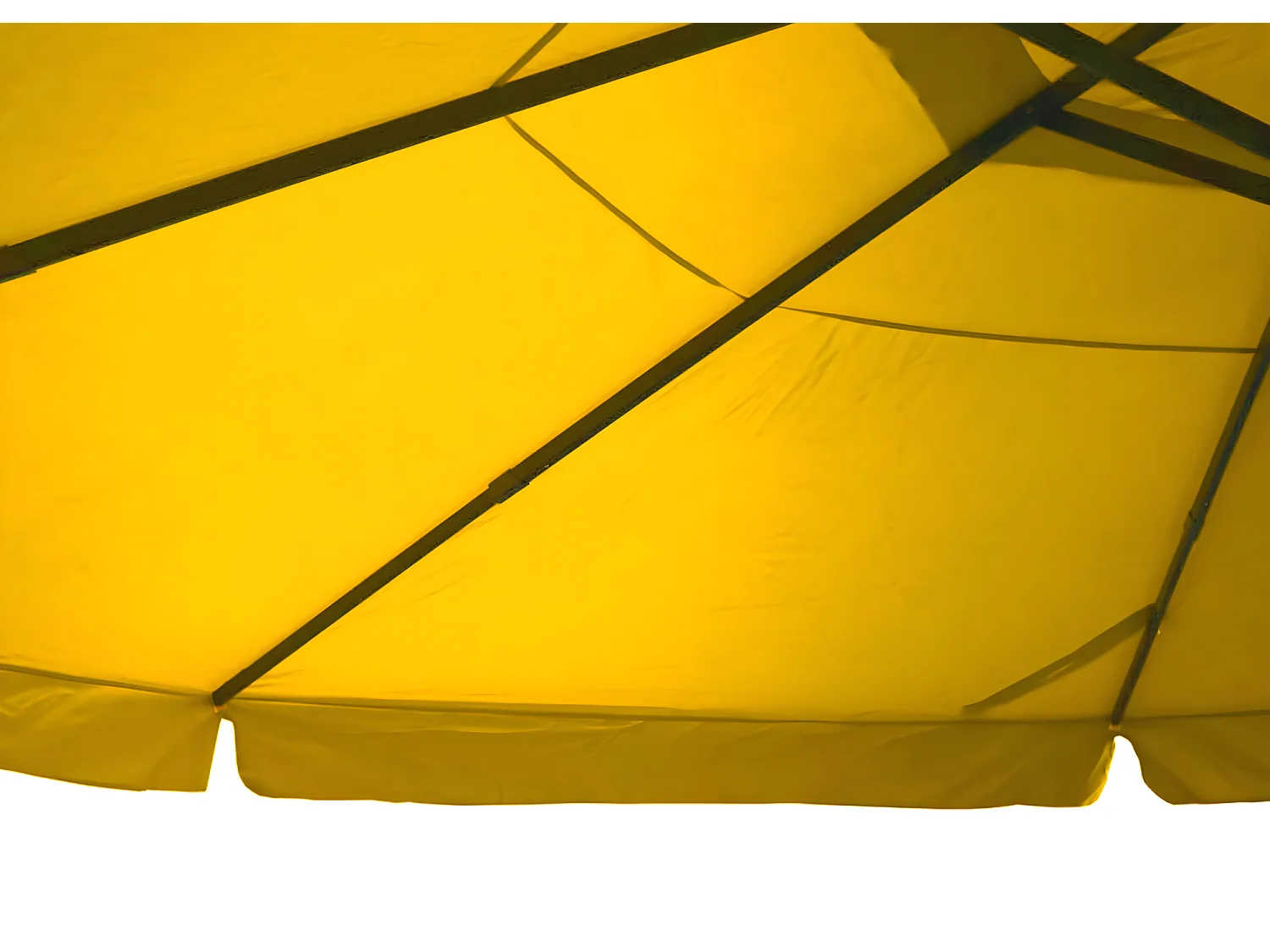 Parasol Carpi Pro,  żółty bez stojaka