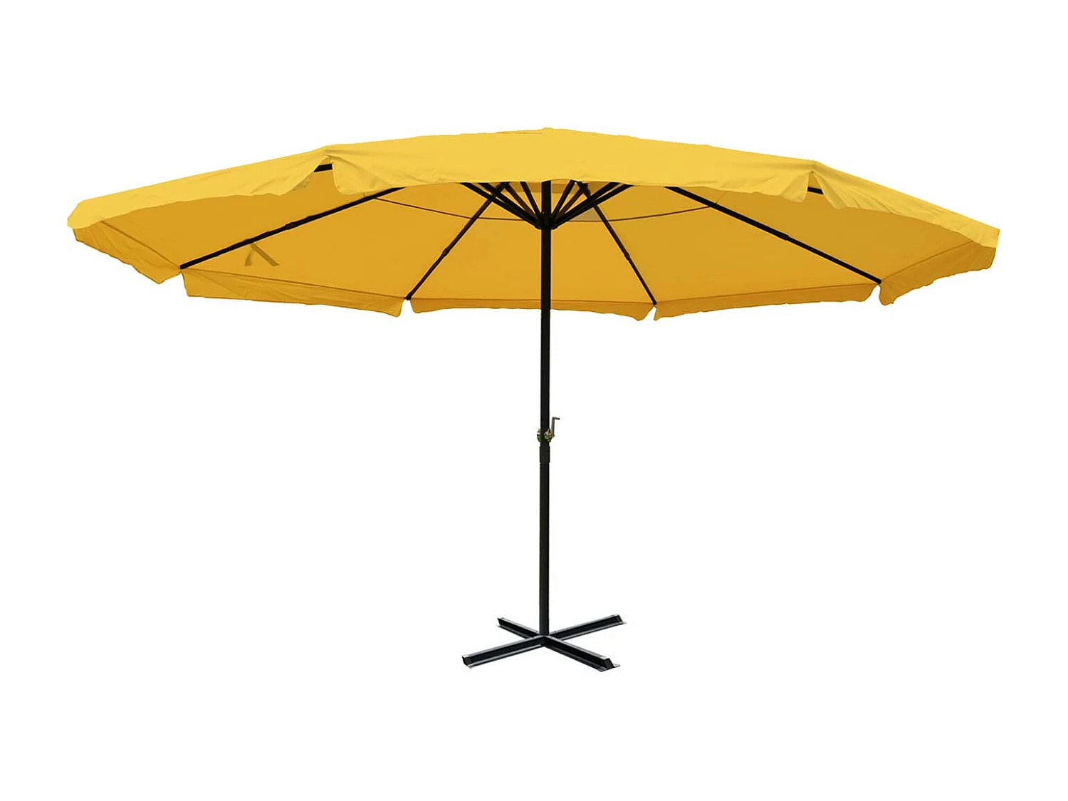 Parasol Carpi Pro,  żółty bez stojaka