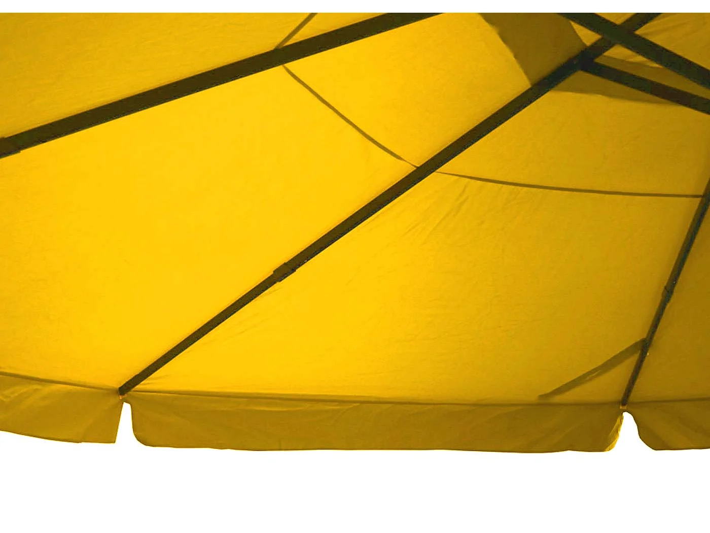 Parasol Carpi Pro,  żółty bez stojaka