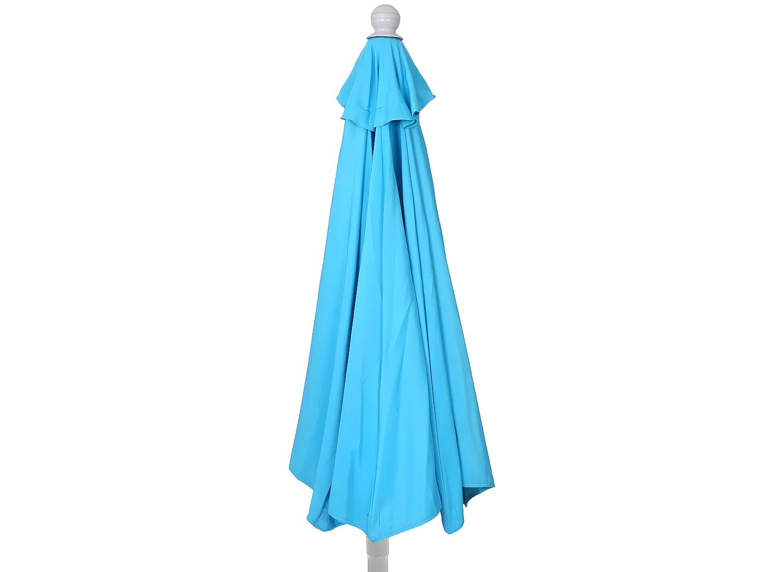 Parasol Lorca semi-circulaire 3m UV 50,  270cm turquoise