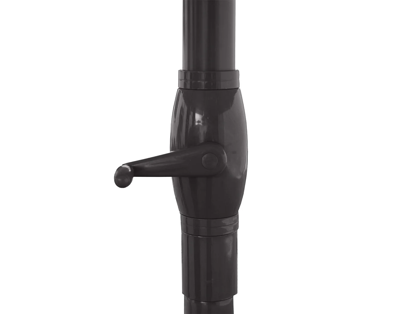 Parasol Carpi Pro Ø5m,  crème avec pied