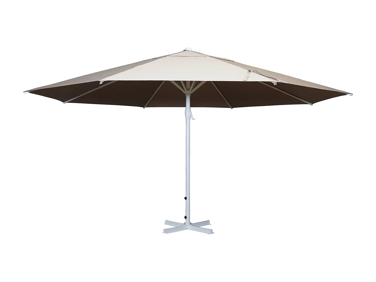Parasol Carpi,  crème-beige zonder standaard
