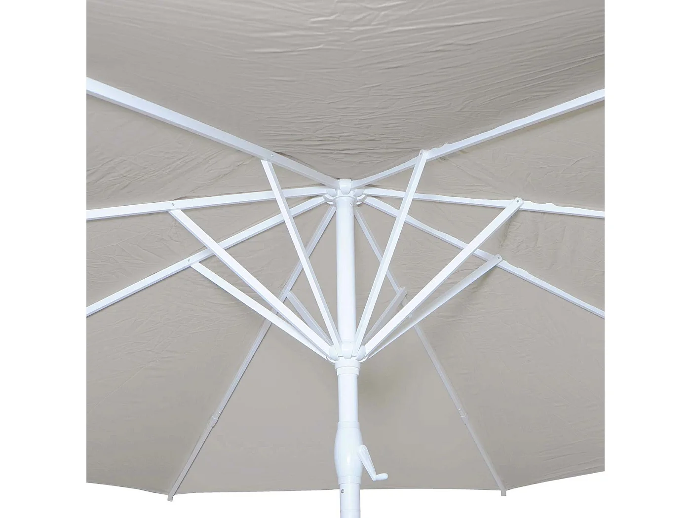 Parasol Carpi,  kremowo-beżowy bez podstawy