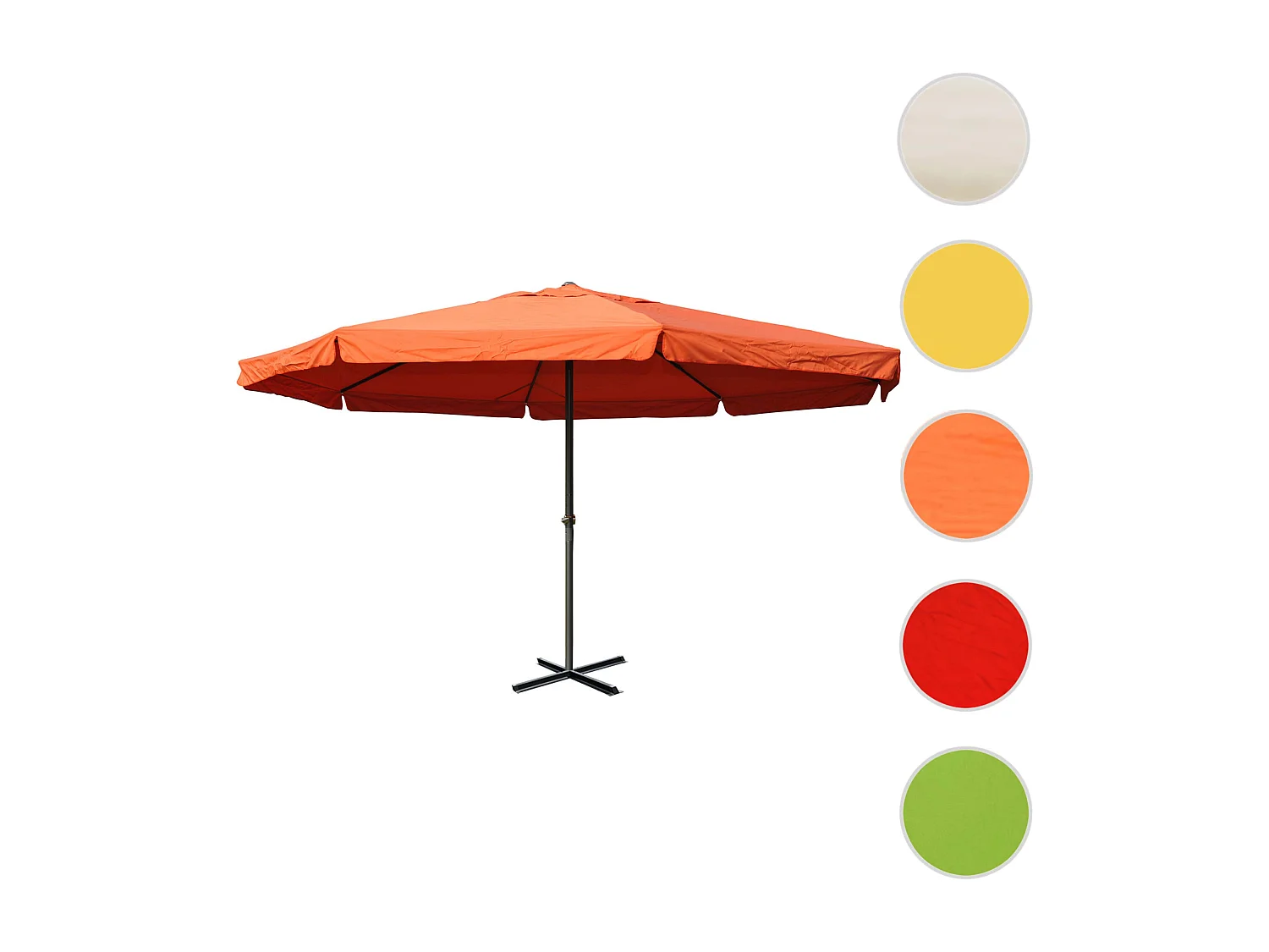 Parasol Carpi Pro,  terracotta zonder voet
