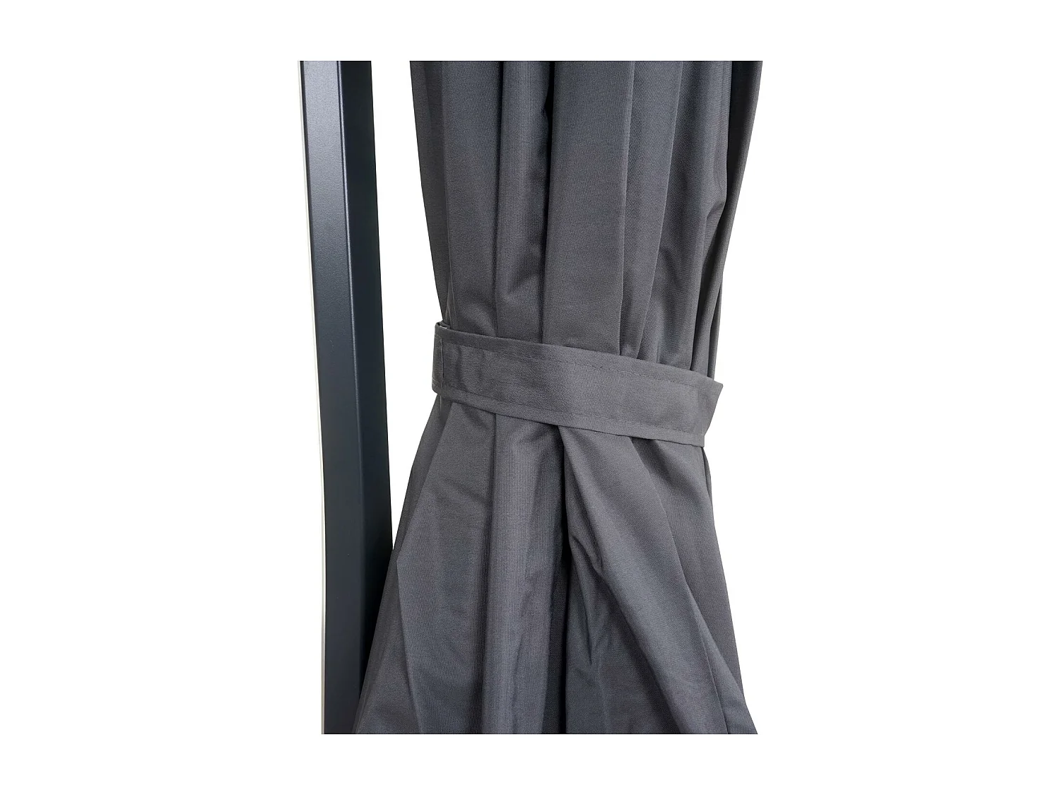 Okrągły parasol wspornikowy MCW-D14,  antracyt bez podstawy