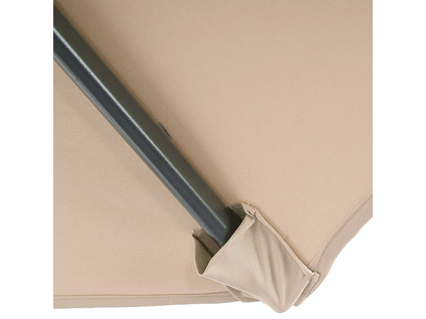 Ampelschirm Terni neigbar, Sand-beige mit Ständer