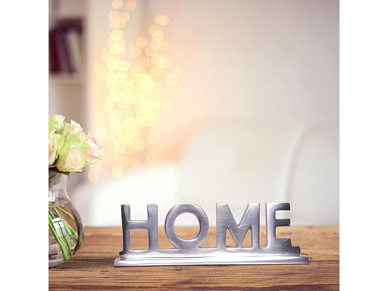 Home Deco café lettrage décoration de table aluminium aluminium Wohndeko