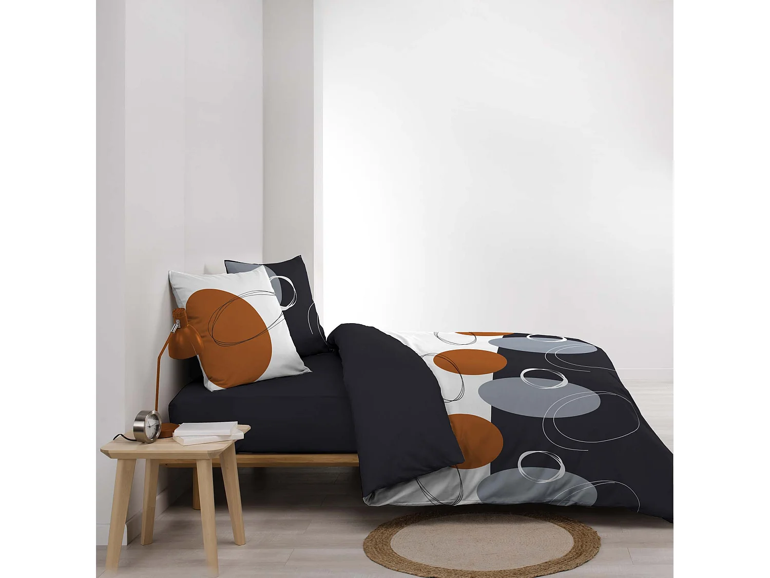 Parure housse couette + Taies Oblisse 220x240cm