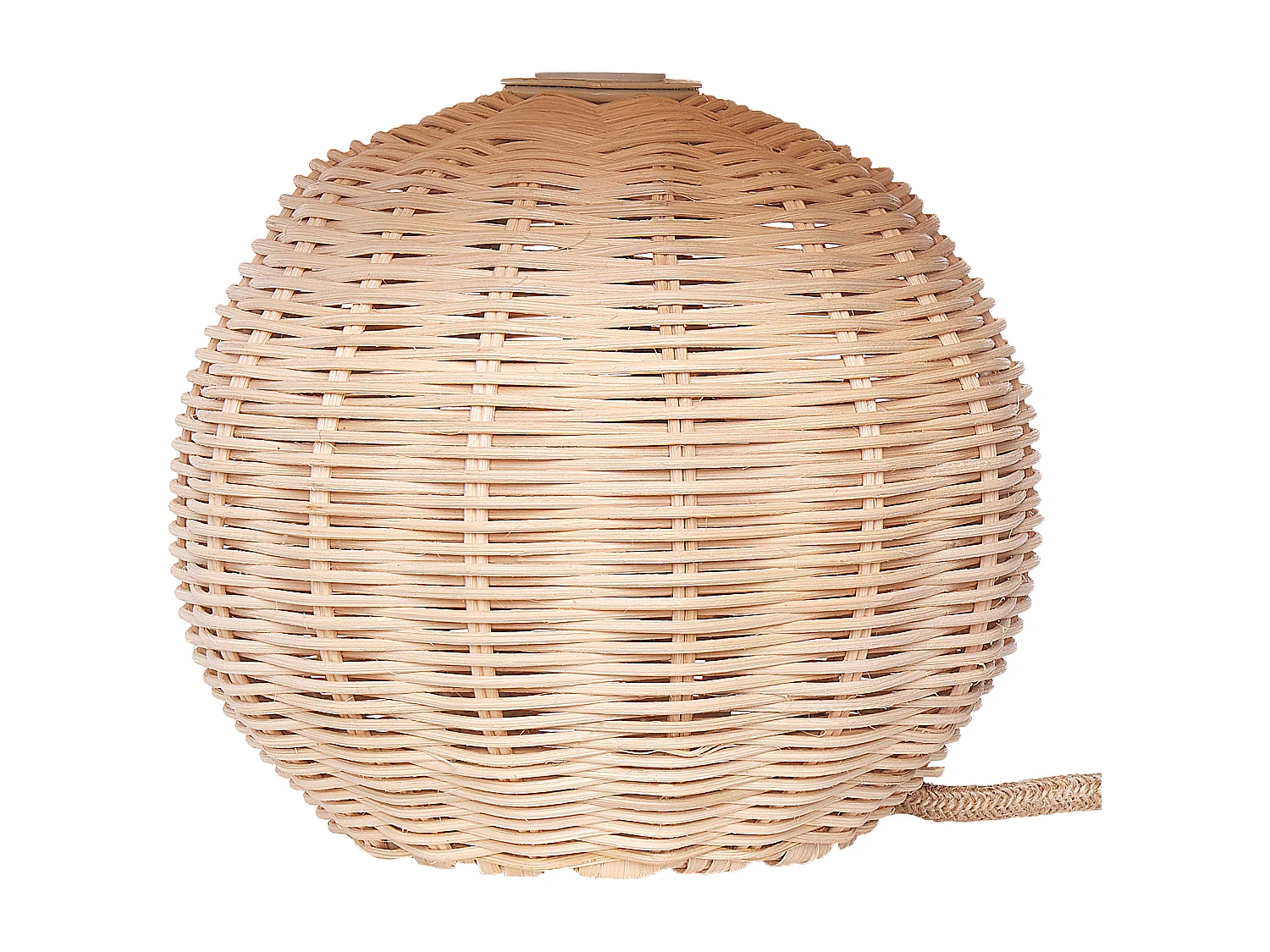 Lampe à poser CINDER Rotin Naturel