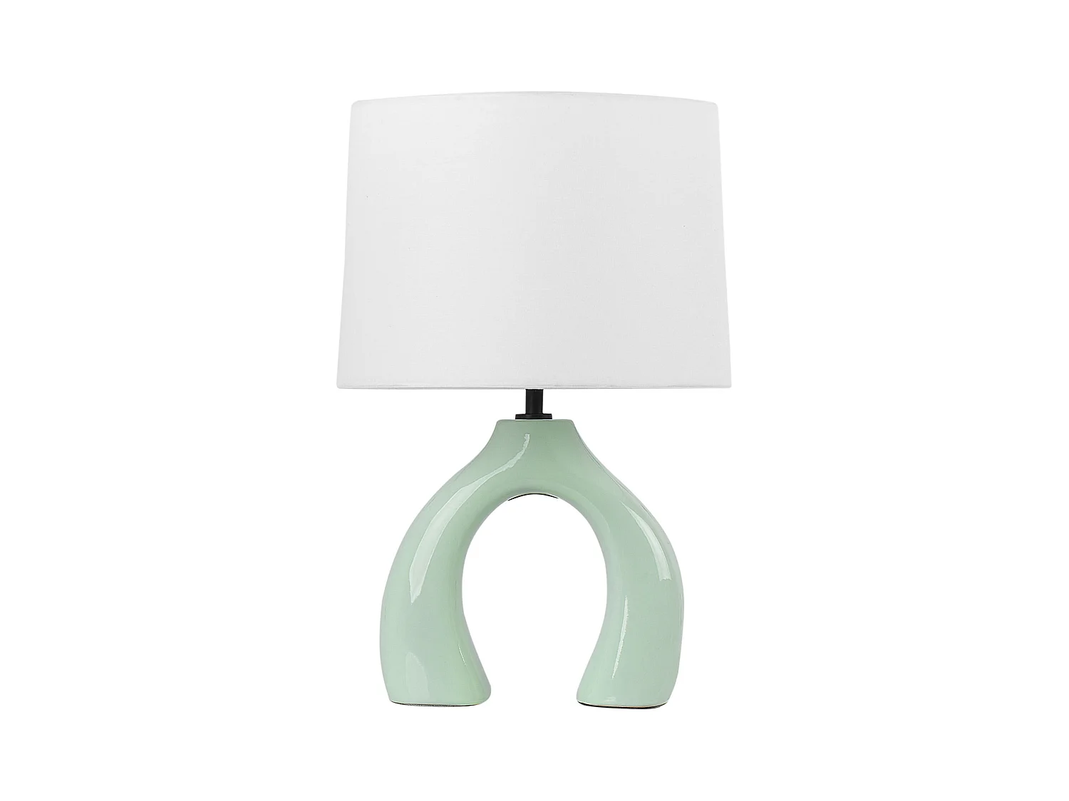 Lampe à poser ABBIE Céramique Vert clair