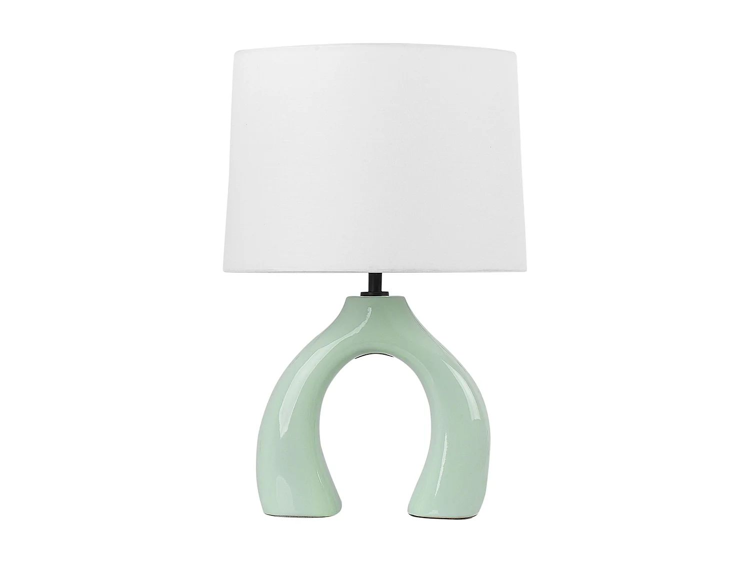 Lampe à poser ABBIE Céramique Vert clair