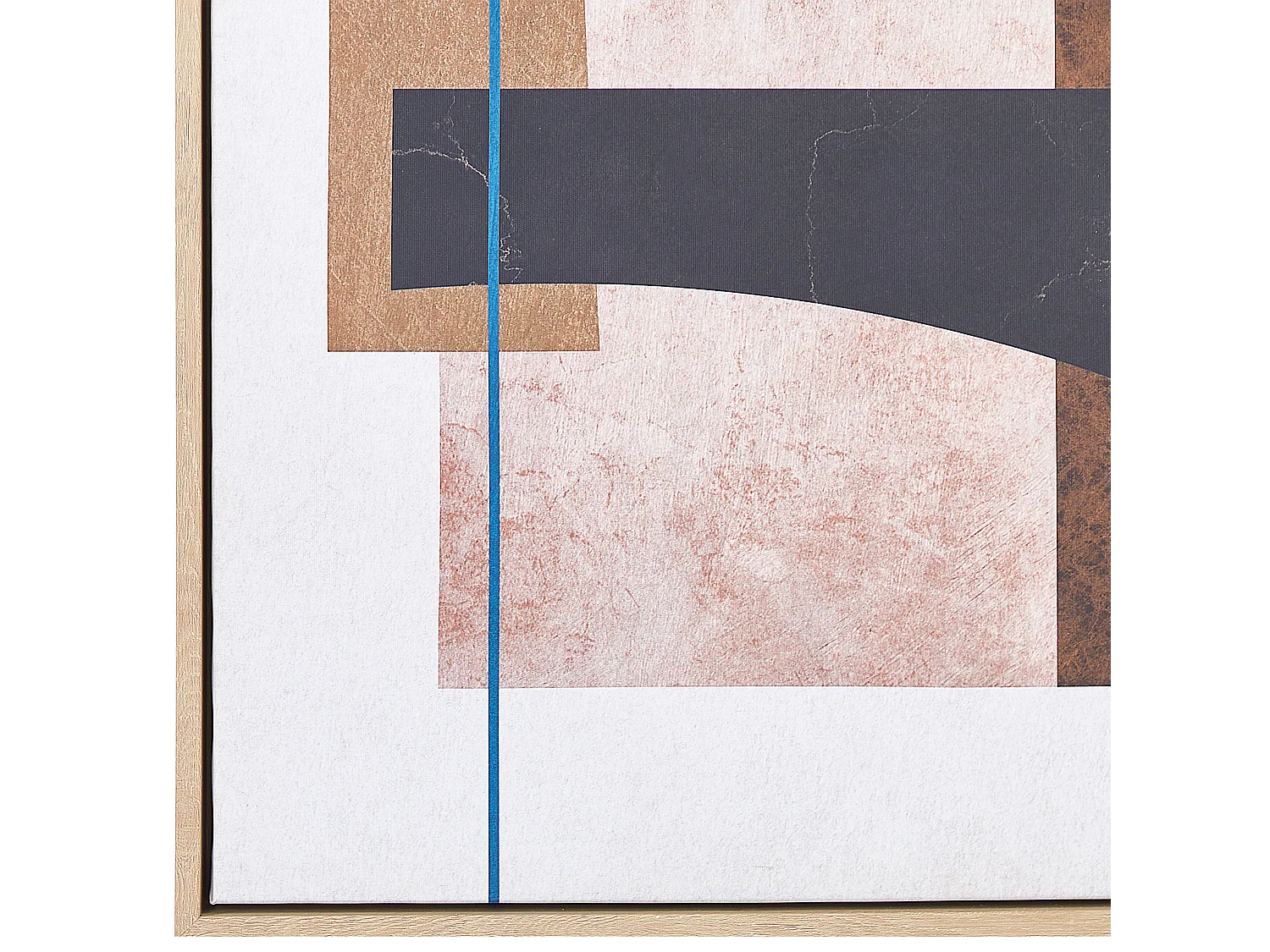 Canvas RUFFANO Abstract motief 63 x 93 cm Multicolor