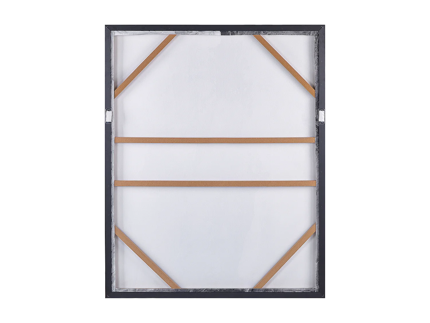 Obraz na płótnie JESI Motyw abstrakcyjny 83 x 103 cm Szary