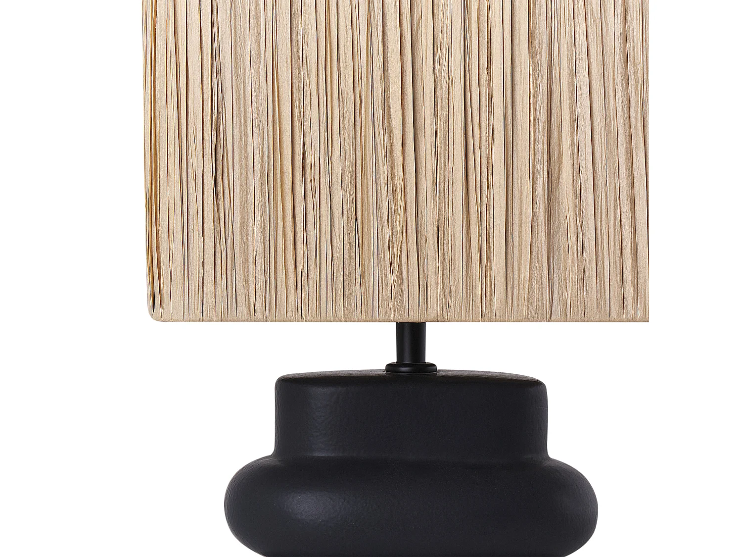 Lampe à poser JUDY Céramique Noir