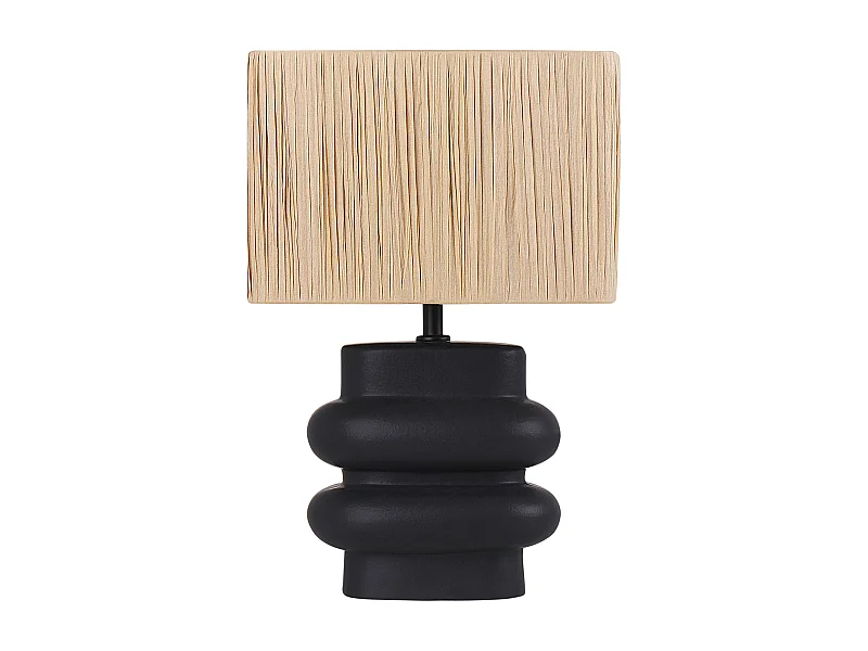 Lampe à poser JUDY Céramique Noir