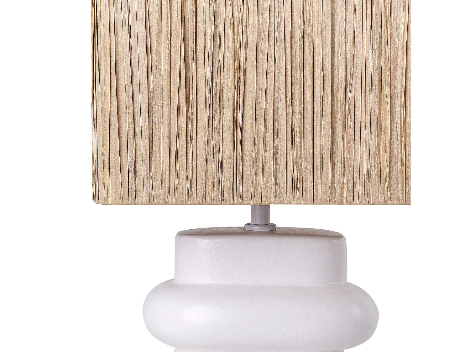 Lampa stołowa JUDY Ceramika Biały