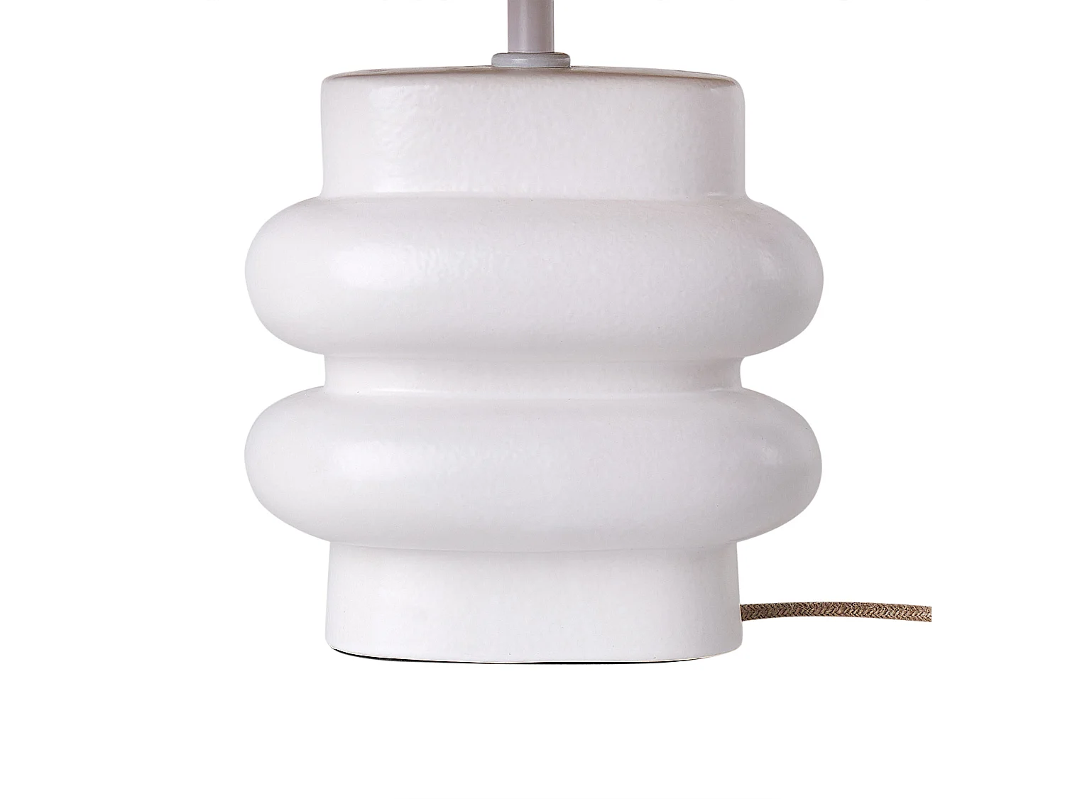 Lampa stołowa JUDY Ceramika Biały