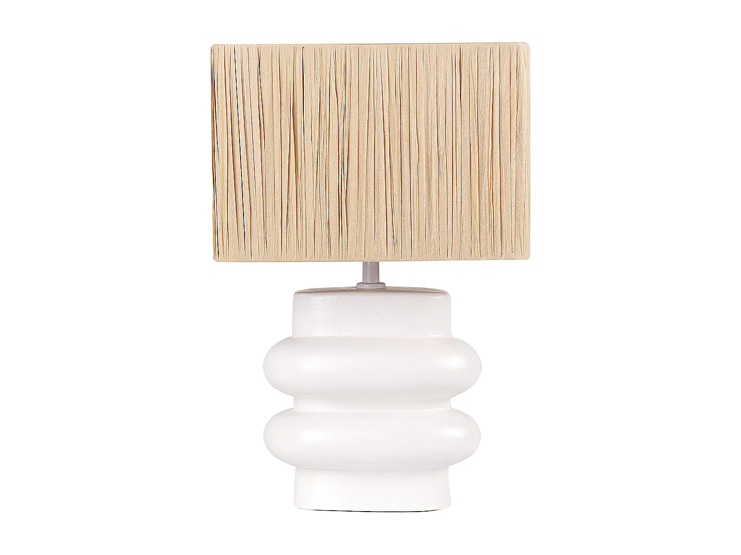 Lampada da tavolo JUDY Ceramica Bianco