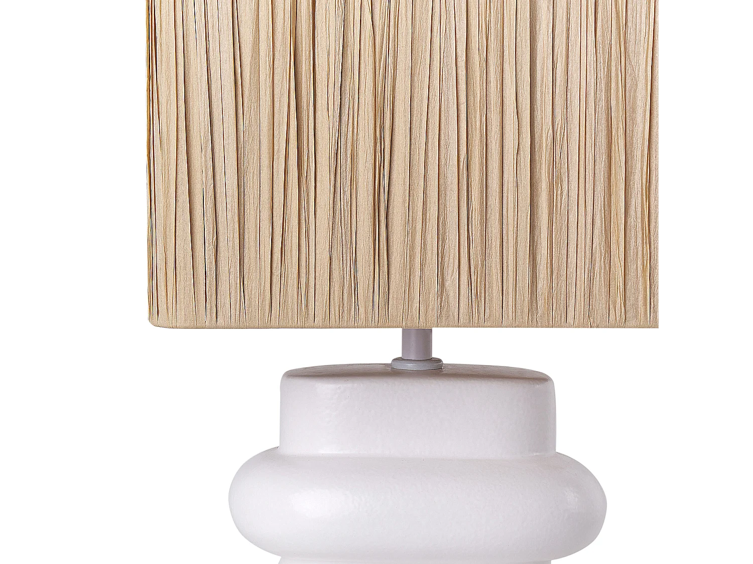 Lampada da tavolo JUDY Ceramica Bianco